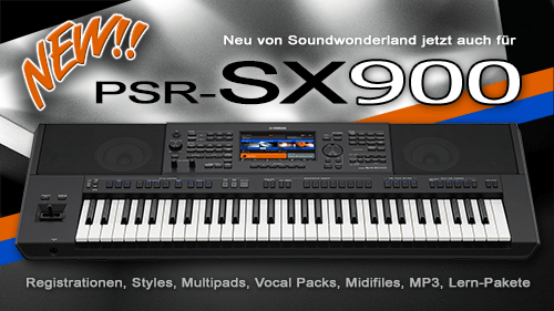 Yamaha PSR-SX900 Software Demo